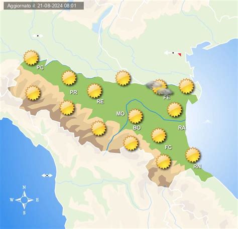 Previsioni Meteo Emilia Romagna Centro Meteo Italiano