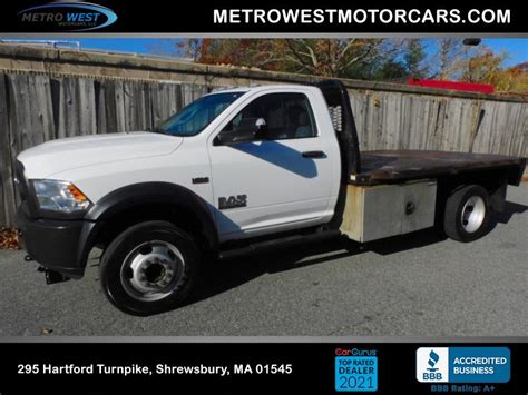 Used 2018 Ram 5500 Chassis Cab Tradesman 4x4 Reg Cab 84 For Sale 35 800 Metro West