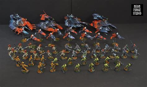 WH40K Craftworld Eldar Army Hemlock Wraithfighter Crimson Hunter Wave