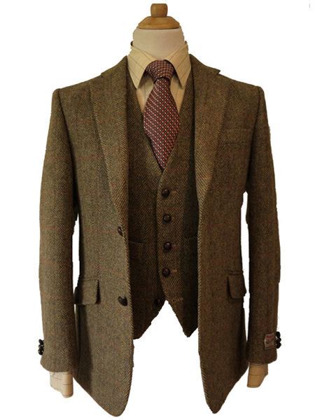 Patrick Tailored Jacket And Waistcoat Muir Harris Tweed Harris Tweed