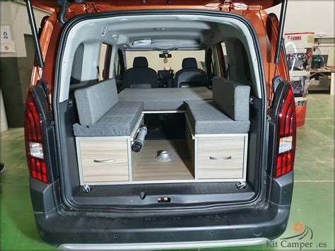 Kit Mueble Camper Para Peugeot Rifter Long