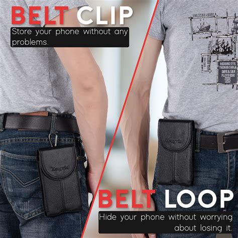 Belt Phone Holder Leather Phone Case Phone Clip Holder How To Use