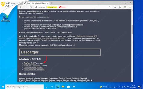 Crea Un Instalador De Windows 11 Sin TPM Ni Secure Boot Usando Rufus