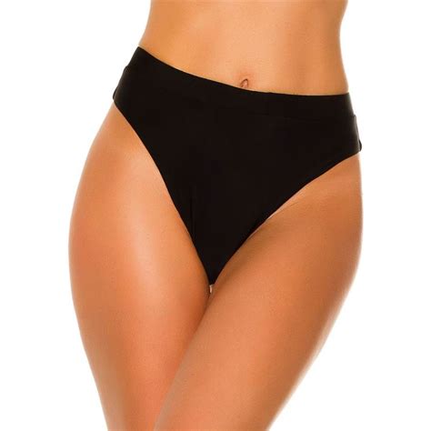 Entlassen Kätzchen Dental bikini hose damen schwarz high waist