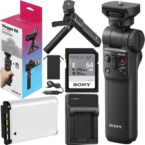 Sony Camera Vlog Content Creator Kit ACCVC1 GP VPT2BT Shooting Grip