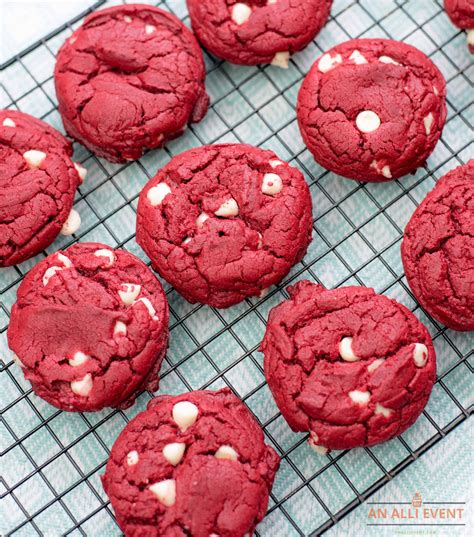 Red Velvet Cookies From Cake Mix