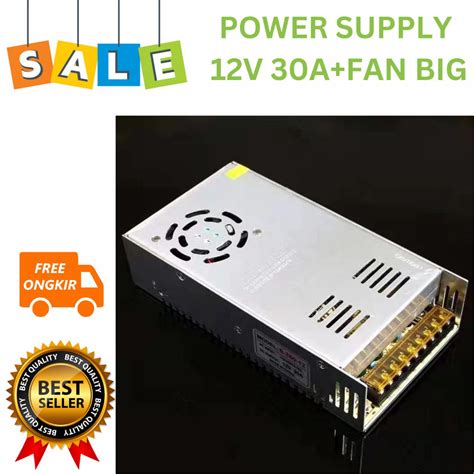 Jual Adaptor Power Supply V A Psu Jaring Cctv Led Ac V To Dc V