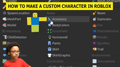 How To Make A Custom Roblox Character Denisvue