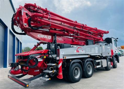 New Cifa K L Hp Ec Truck Mounted Concrete Pump Danfords