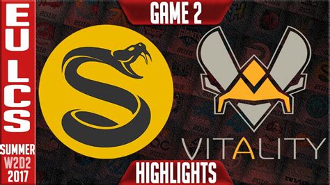 Vit Vs Spy Game Highlights Eu Lcs W D Summer Split Vitality