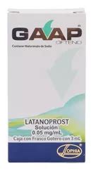 Gaap Ofteno Oftãlmica 3 Ml Solución Gotero Latanoprost 0 05 Cuotas