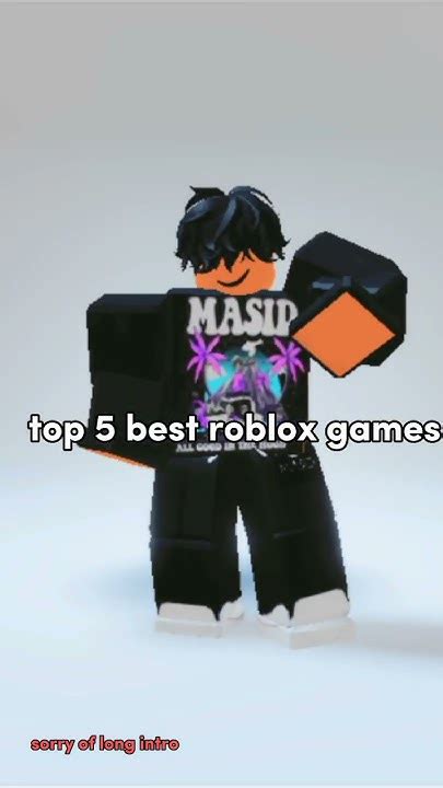 Top 5 Best Roblox Games😱 Youtube