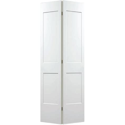 2 Panel Shaker Bifold Slab Door Builder Supply Outlet