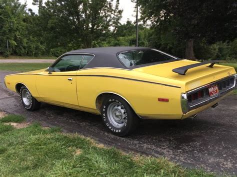 1972 Dodge Charger Top Banana Yellow For Sale Photos Technical