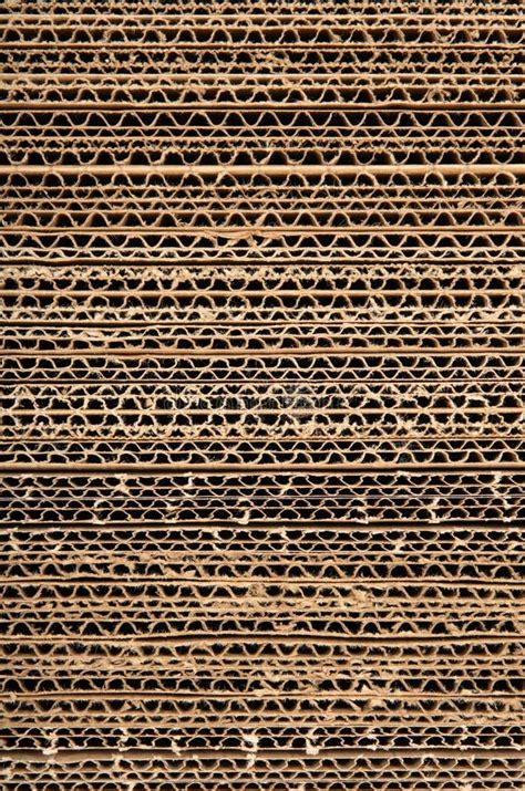 Texture de carton ondulé photo stock Image du paquet 8231108