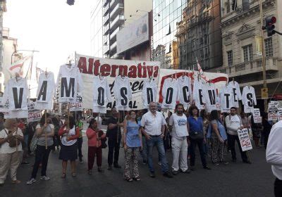 Ma Ana Hs Corte En Rivadavia Y Callao Bodart La Lucha Docente