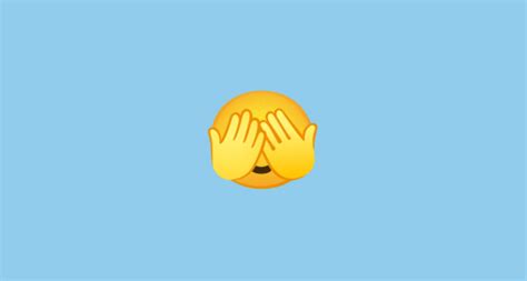 Face With Peeking Eye Emoji On Noto Color Emoji Animated