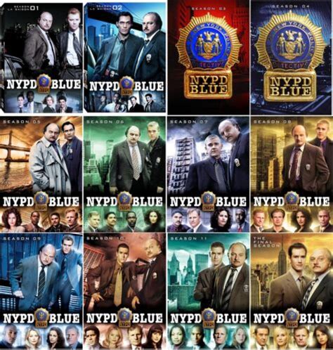 Nypd Blue The Complete Tv Series Seasons Dvd Disc Set New