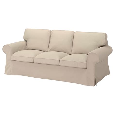 Ektorp 3 Seat Sofa Hallarp Beige Ikea