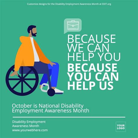 Disability Employment Awareness Month Templates