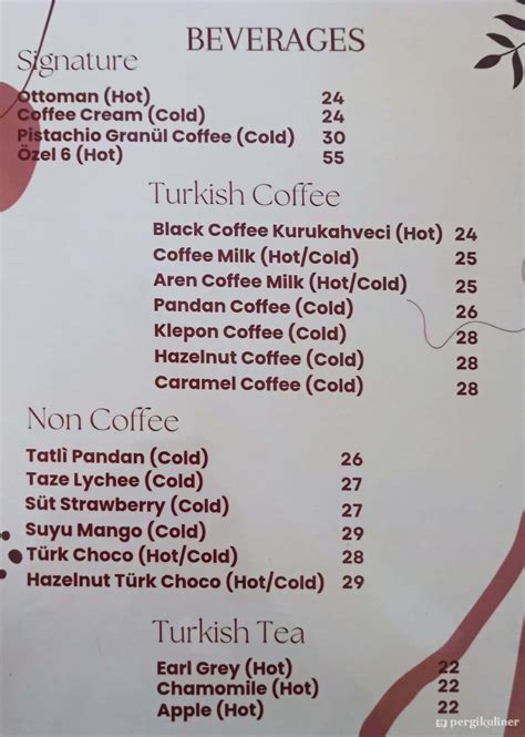 Selalu Diperbarui Menu Ajo Turkish Coffee Bogor Tengah Bogor