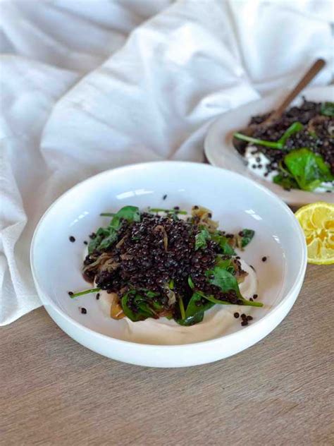 Beluga Lentils and Lemon Yogourt | Healthy Recipe from our Dietitian ...