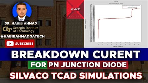 Silvaco Tcad Breakdown Current Simulation For Pn Junction Diode And