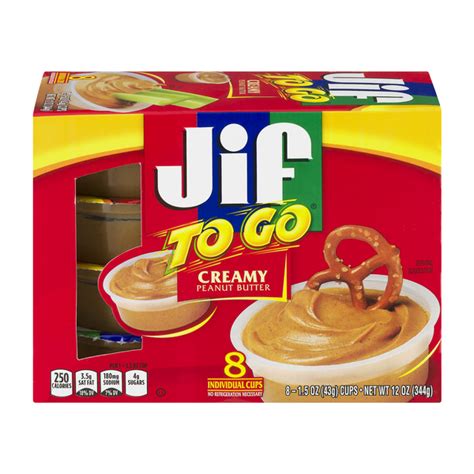 Save On Jif To Go Peanut Butter Creamy Ct Order Online Delivery