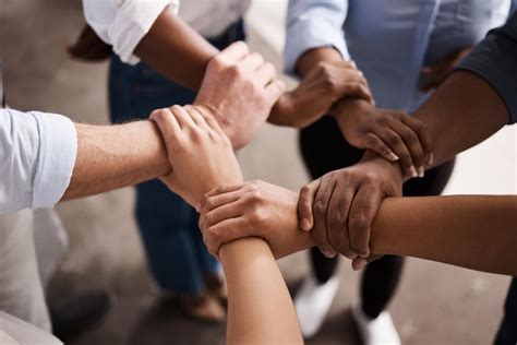 Premium Photo Cropped Image Of Business People Stacking Hands