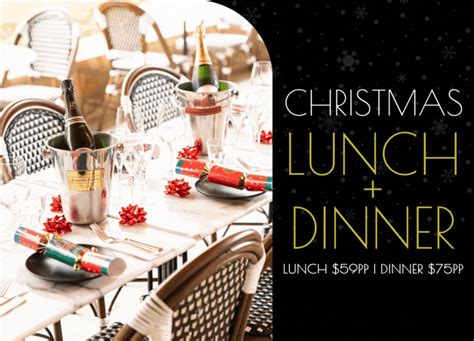 Christmas Lunch And Dinner