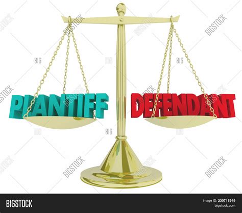 Plaintiff Vs Defendant Image & Photo (Free Trial) | Bigstock