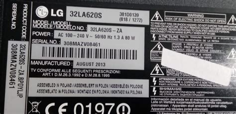 LG 32LA620S LED BAR - Televizyon Parçaları, Televizyon Parçası