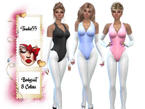 The Sims Resource Female Bodysuit