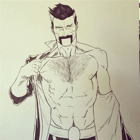 Pin By Gabriel Gray On Hot Mustache Anime Men Comic Book Art Style