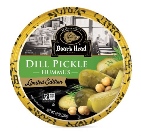 Boars Head Dill Pickle Hummus 10 Oz 10 Oz Fred Meyer