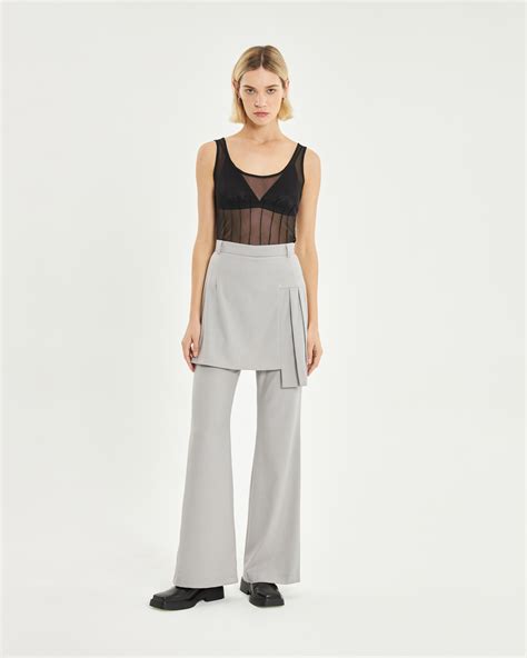 Брюки - клёш с юбкой — SHI-SHI