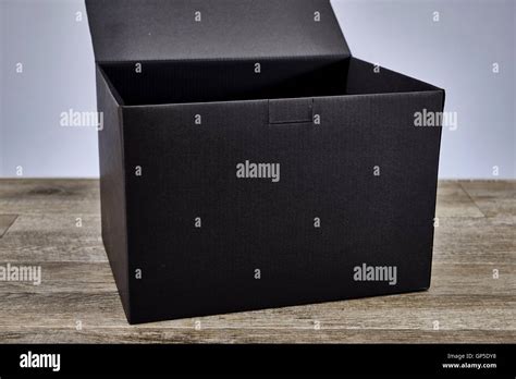 A Studio Photo Of A Black Box Stock Photo Alamy