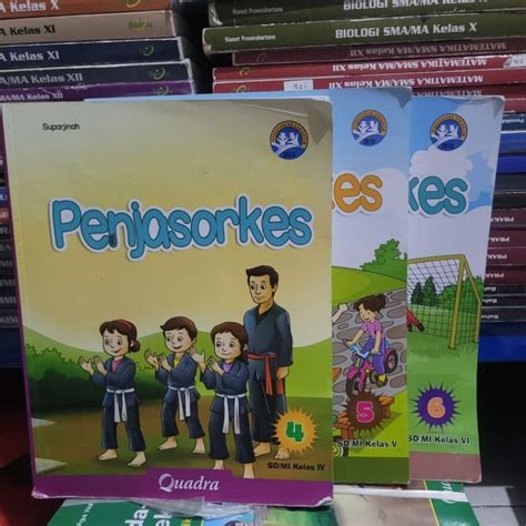 Jual Buku Bekas Penjasorkes Kelas Sd Quadra K Revisi Shopee