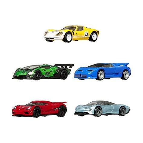 Hot Wheels Coffret Speed Machines V Hicules Avec Carrosserie Enti