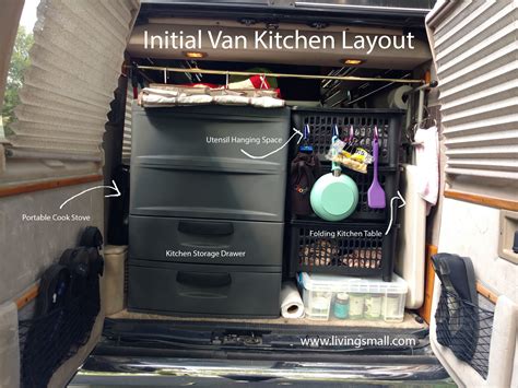 Van Living: Creating a Van Kitchen - On the Cheap!