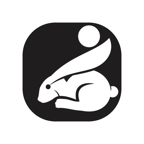 Rabbit Vector Icon Illustration Design 19773428 Vector Art At Vecteezy