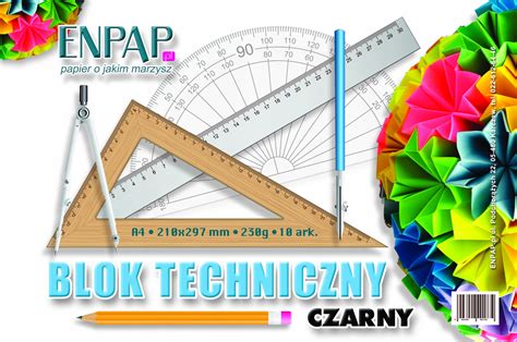 Blok Techniczny Czarny A Allegro Pl