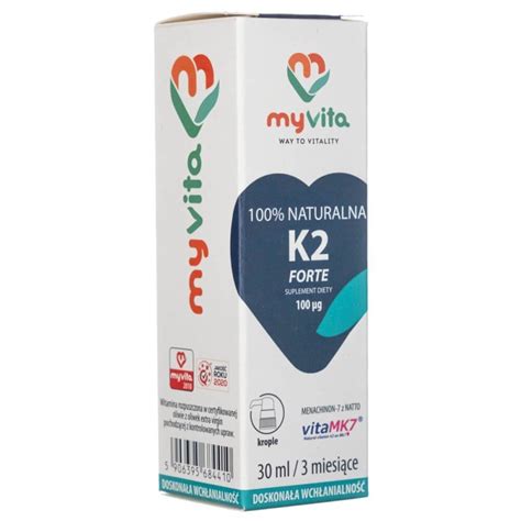 Myvita Naturalna Witamina K Forte Mcg Ml