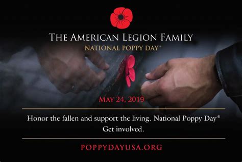 National Poppy Day Sons Of The American Legion