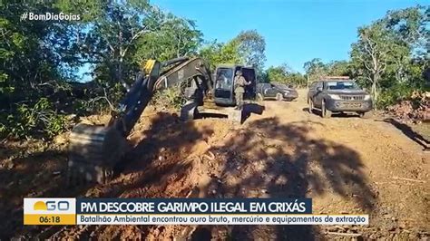 Homem Preso Suspeito De Crime Ambiental Por Usar Merc Rio Em Garimpo