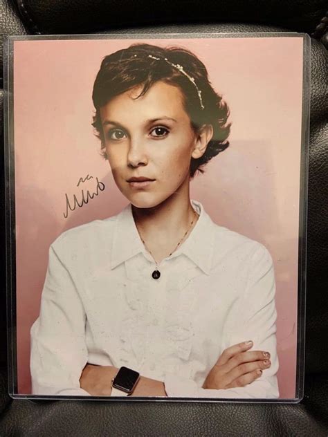 Millie Bobby Brown Signed Photo | #1964034957