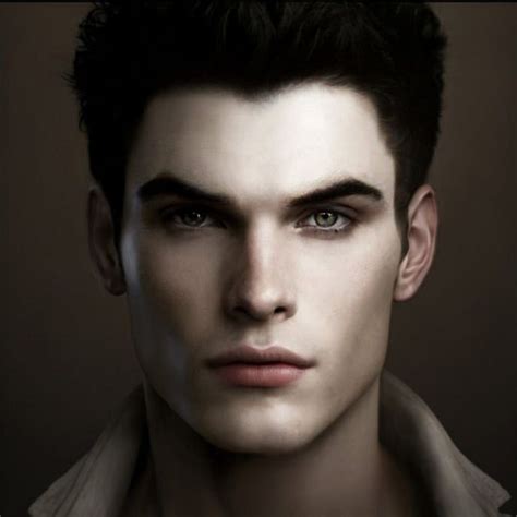 Emmett Cullen | Personagens de inspiração, Personagens de livros, Rosto