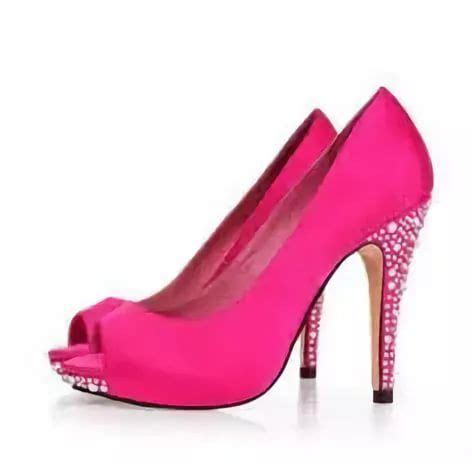 HOT Pink Shoes Туфли Ярко Розового Цвета Розовые Высокие Каблуки Розовые Fuschia shoes