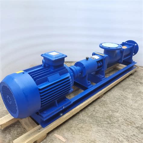 Stainless Steel G Type Single Screw Pump China 150 125 Slurry Pump