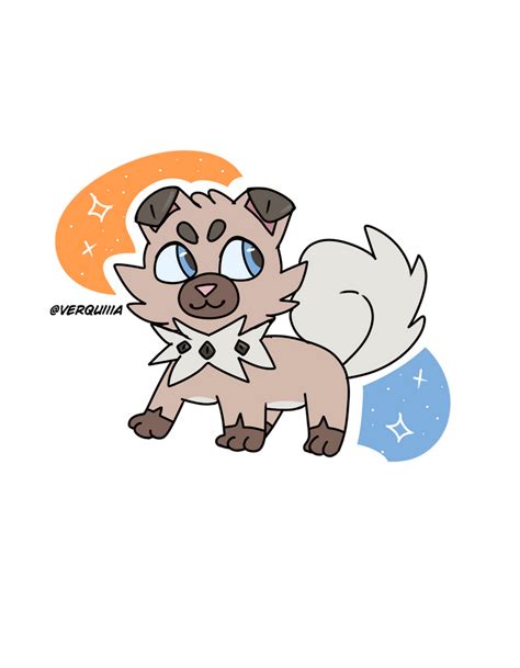 Rockruff Pokemon T By Verquiiia On Deviantart